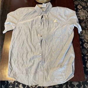 Stylish Gray Button-Down Shirt for Men
